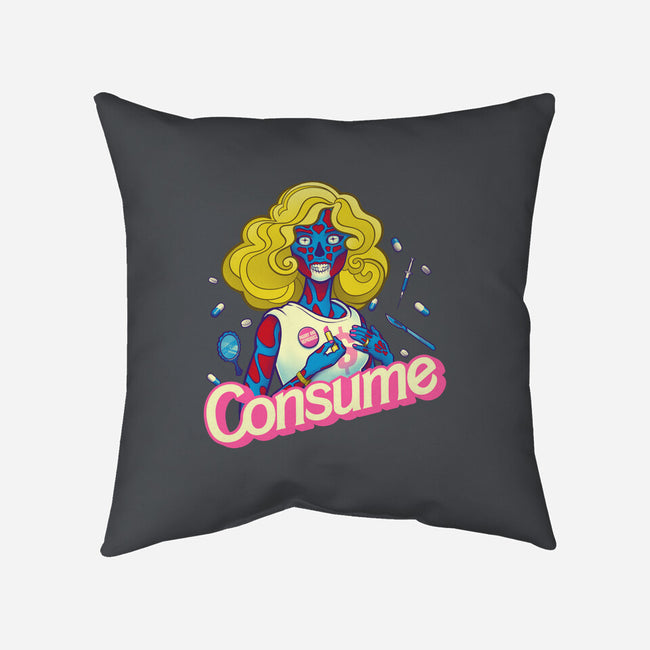 Consume-None-Non-Removable Cover w Insert-Throw Pillow-kgullholmen