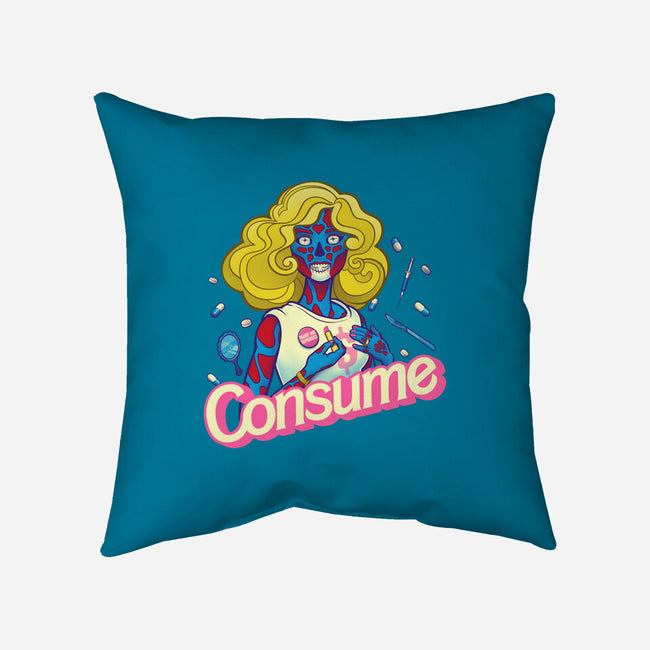 Consume-None-Non-Removable Cover w Insert-Throw Pillow-kgullholmen