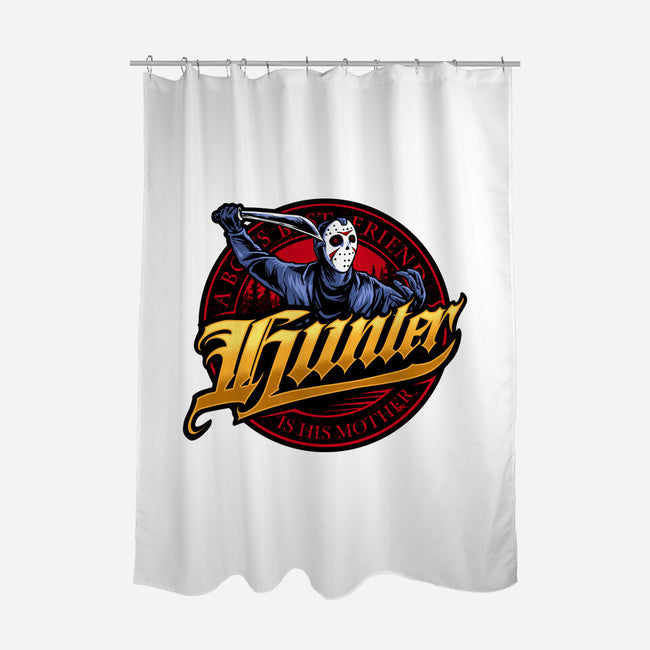 Psycho Hunter-None-Polyester-Shower Curtain-spoilerinc