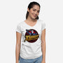 Psycho Hunter-Womens-V-Neck-Tee-spoilerinc