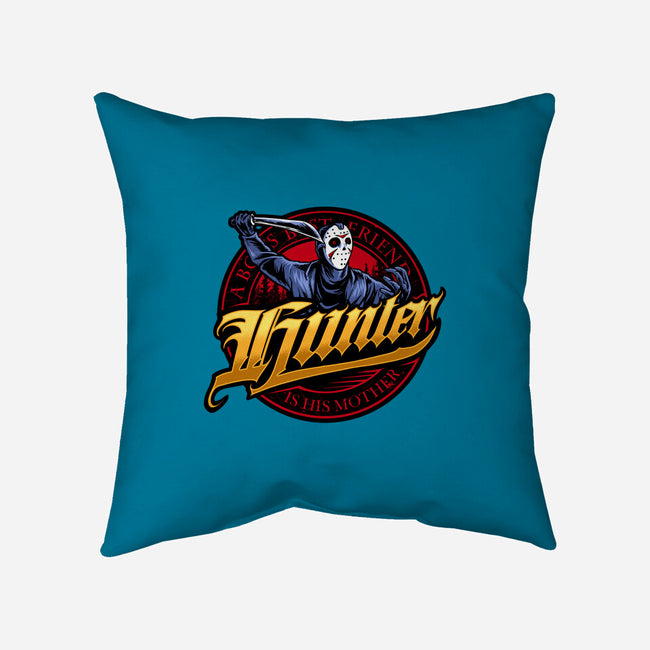 Psycho Hunter-None-Non-Removable Cover w Insert-Throw Pillow-spoilerinc