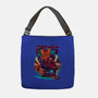 Cyber Samurai Tiger-None-Adjustable Tote-Bag-Bruno Mota