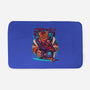 Cyber Samurai Tiger-None-Memory Foam-Bath Mat-Bruno Mota