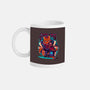 Cyber Samurai Tiger-None-Mug-Drinkware-Bruno Mota