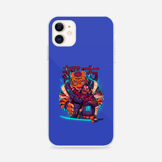 Cyber Samurai Tiger-iPhone-Snap-Phone Case-Bruno Mota