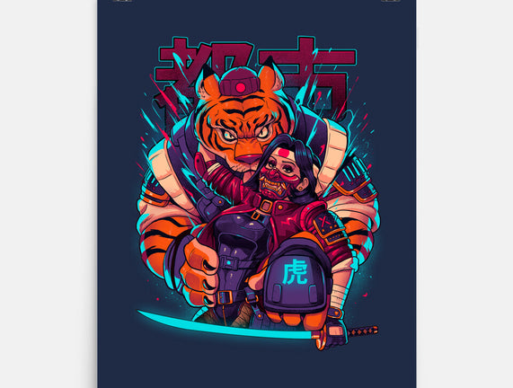Cyber Samurai Tiger