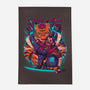 Cyber Samurai Tiger-None-Outdoor-Rug-Bruno Mota