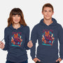 Cyber Samurai Tiger-Unisex-Pullover-Sweatshirt-Bruno Mota