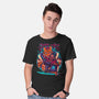 Cyber Samurai Tiger-Mens-Basic-Tee-Bruno Mota