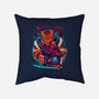 Cyber Samurai Tiger-None-Removable Cover-Throw Pillow-Bruno Mota