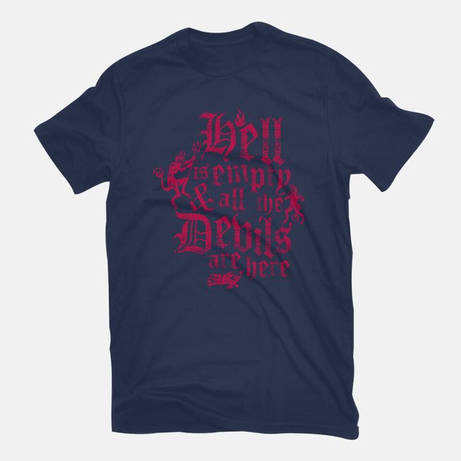 All The Devils Are Here-Womens-Fitted-Tee-Nemons