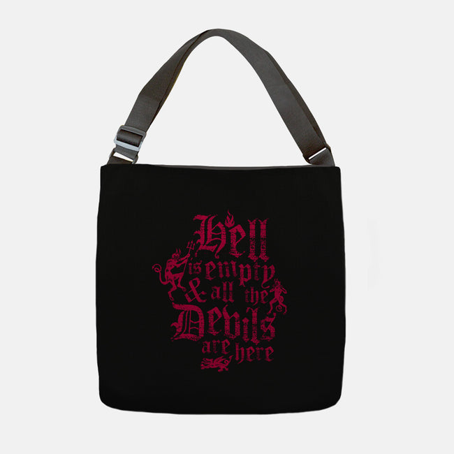 All The Devils Are Here-None-Adjustable Tote-Bag-Nemons