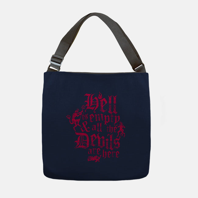 All The Devils Are Here-None-Adjustable Tote-Bag-Nemons