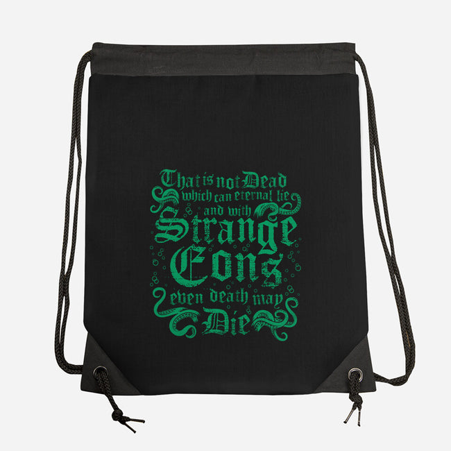 Strange Eons-None-Drawstring-Bag-Nemons