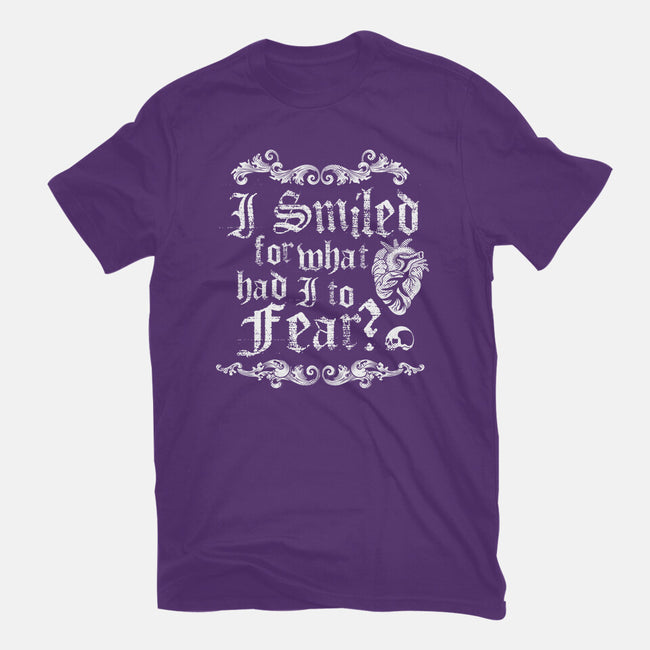 What Had I To Fear?-Mens-Basic-Tee-Nemons