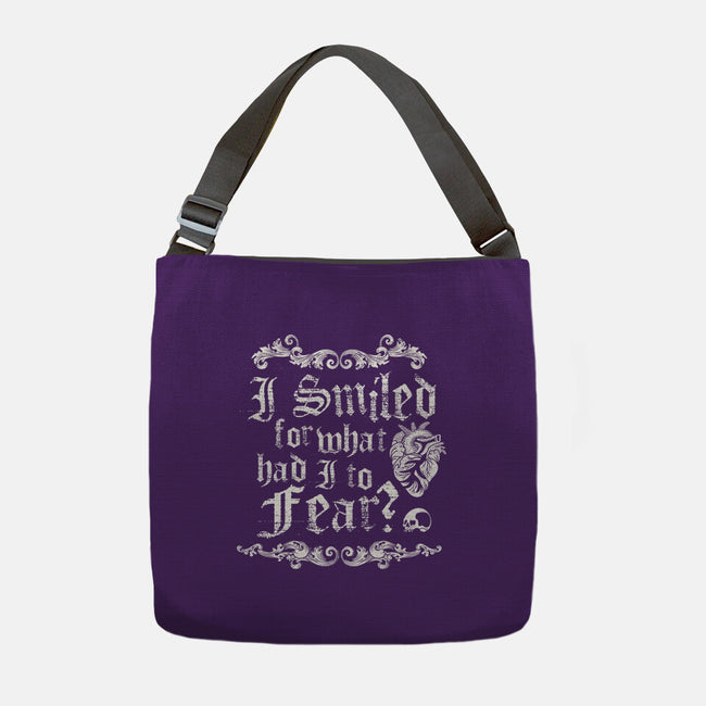 What Had I To Fear?-None-Adjustable Tote-Bag-Nemons