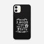 What Had I To Fear?-iPhone-Snap-Phone Case-Nemons