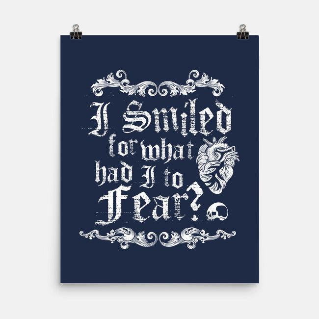 What Had I To Fear?-None-Matte-Poster-Nemons