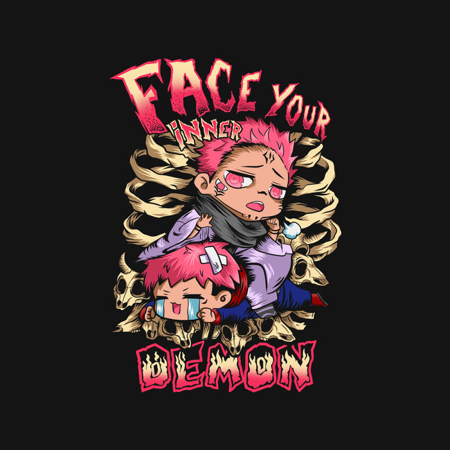 Face Your Inner Demon-Womens-Off Shoulder-Tee-barobaro