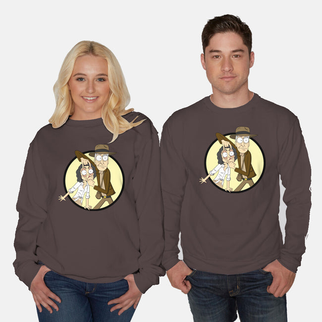 Look Wombat-Unisex-Crew Neck-Sweatshirt-MarianoSan