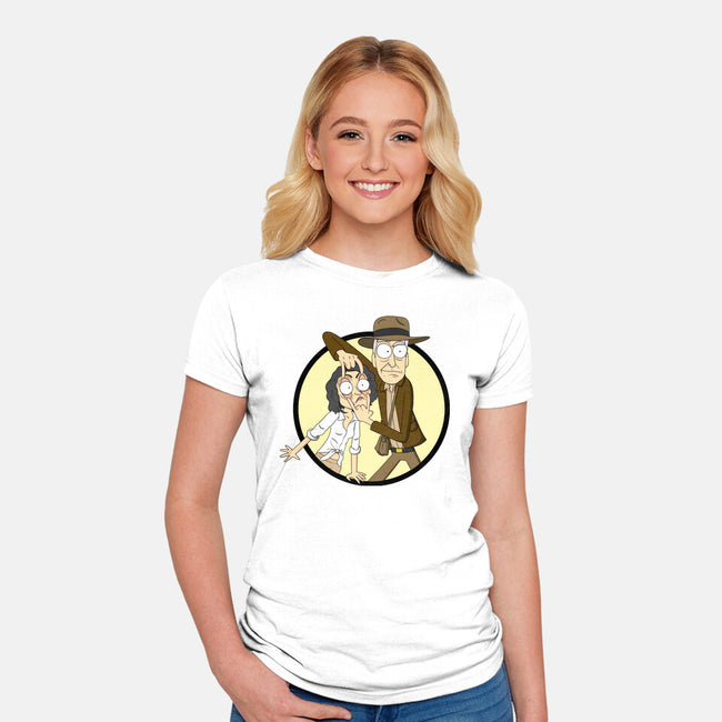 Look Wombat-Womens-Fitted-Tee-MarianoSan