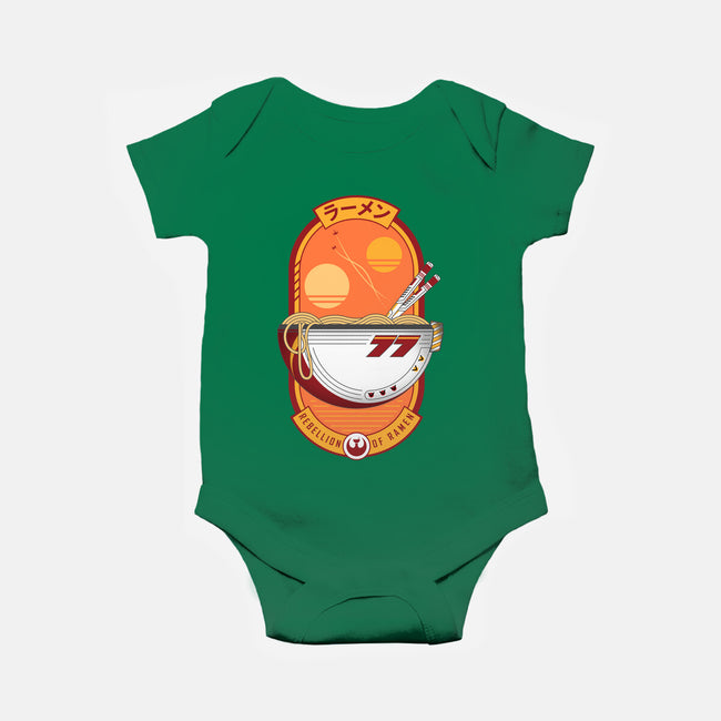 Rebellion Of Ramen-Baby-Basic-Onesie-sachpica