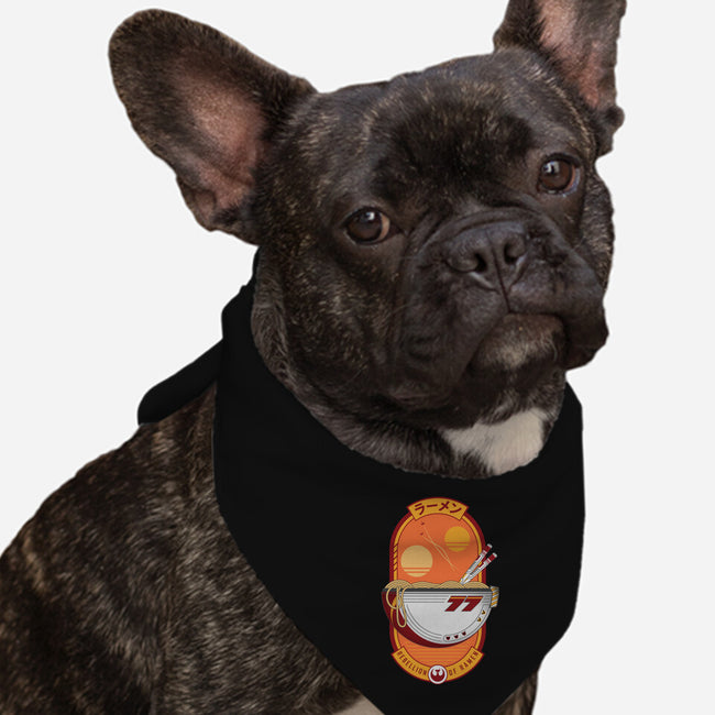 Rebellion Of Ramen-Dog-Bandana-Pet Collar-sachpica