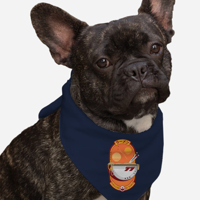 Rebellion Of Ramen-Dog-Bandana-Pet Collar-sachpica