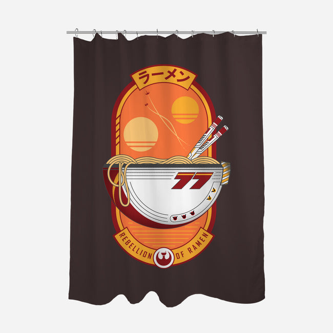 Rebellion Of Ramen-None-Polyester-Shower Curtain-sachpica