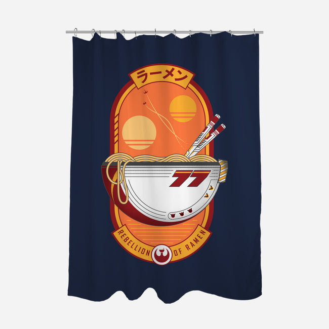 Rebellion Of Ramen-None-Polyester-Shower Curtain-sachpica