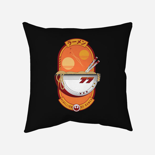 Rebellion Of Ramen-None-Non-Removable Cover w Insert-Throw Pillow-sachpica