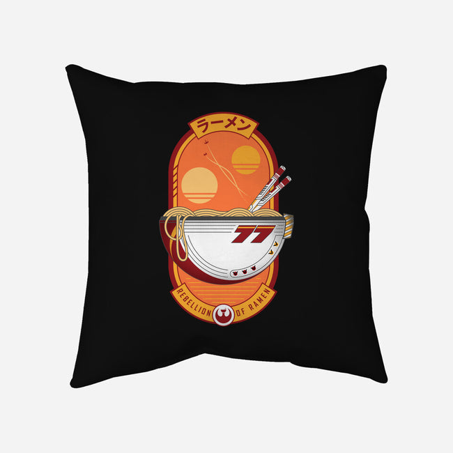 Rebellion Of Ramen-None-Removable Cover w Insert-Throw Pillow-sachpica