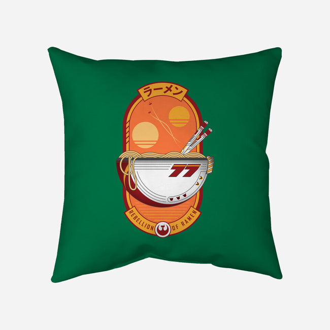 Rebellion Of Ramen-None-Removable Cover-Throw Pillow-sachpica