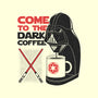 Come To The Dark Coffee-None-Adjustable Tote-Bag-Umberto Vicente