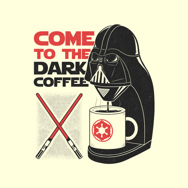 Come To The Dark Coffee-None-Removable Cover w Insert-Throw Pillow-Umberto Vicente