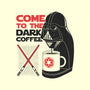Come To The Dark Coffee-None-Basic Tote-Bag-Umberto Vicente