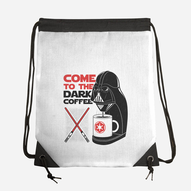 Come To The Dark Coffee-None-Drawstring-Bag-Umberto Vicente