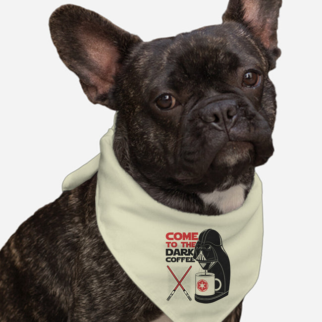 Come To The Dark Coffee-Dog-Bandana-Pet Collar-Umberto Vicente