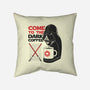 Come To The Dark Coffee-None-Removable Cover-Throw Pillow-Umberto Vicente