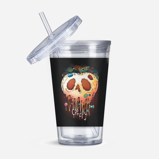 Creepy Apple-None-Acrylic Tumbler-Drinkware-Vallina84