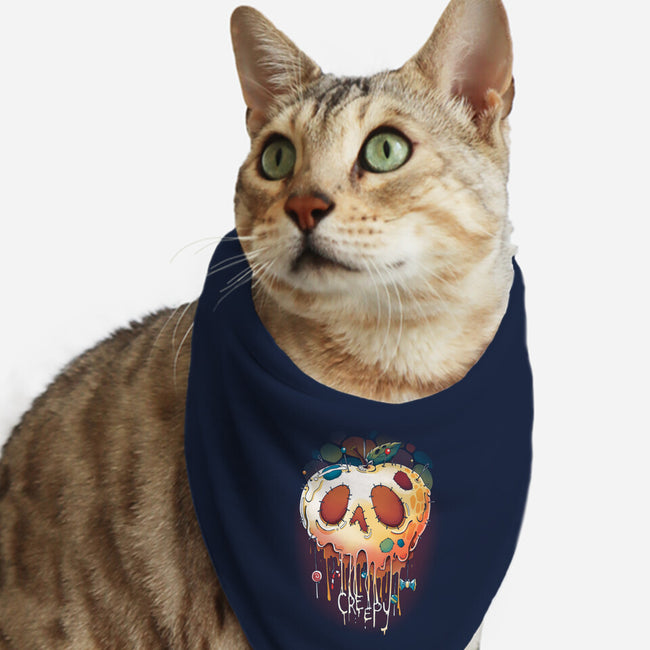 Creepy Apple-Cat-Bandana-Pet Collar-Vallina84