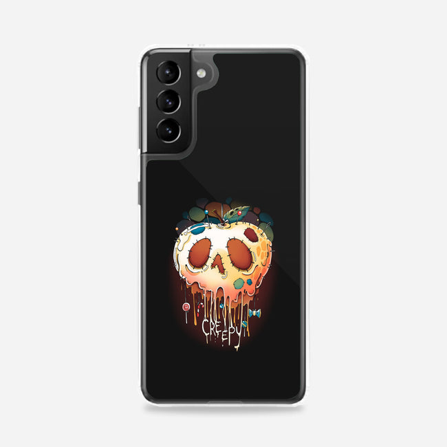 Creepy Apple-Samsung-Snap-Phone Case-Vallina84