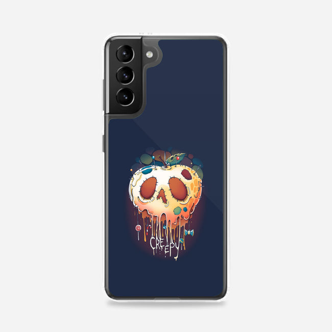Creepy Apple-Samsung-Snap-Phone Case-Vallina84