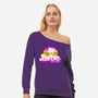 Princess B-Womens-Off Shoulder-Sweatshirt-spoilerinc