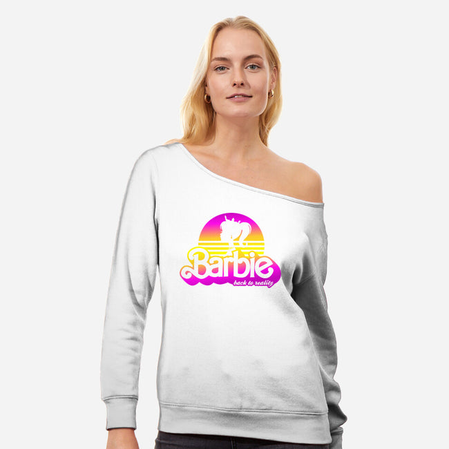 Princess B-Womens-Off Shoulder-Sweatshirt-spoilerinc