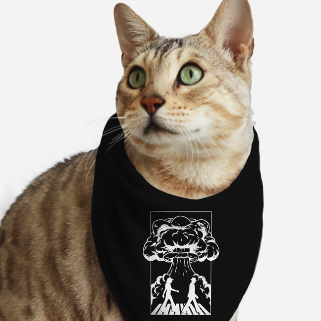 Barbenheimer Road-Cat-Bandana-Pet Collar-Duardoart