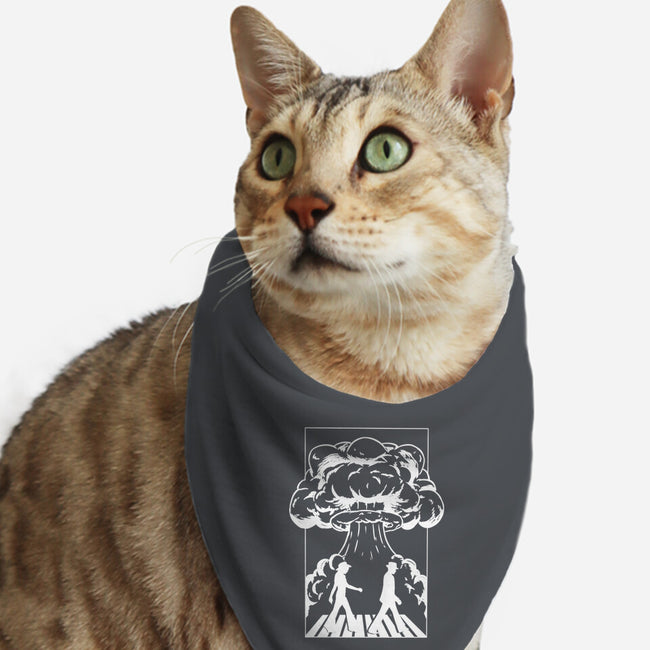 Barbenheimer Road-Cat-Bandana-Pet Collar-Duardoart