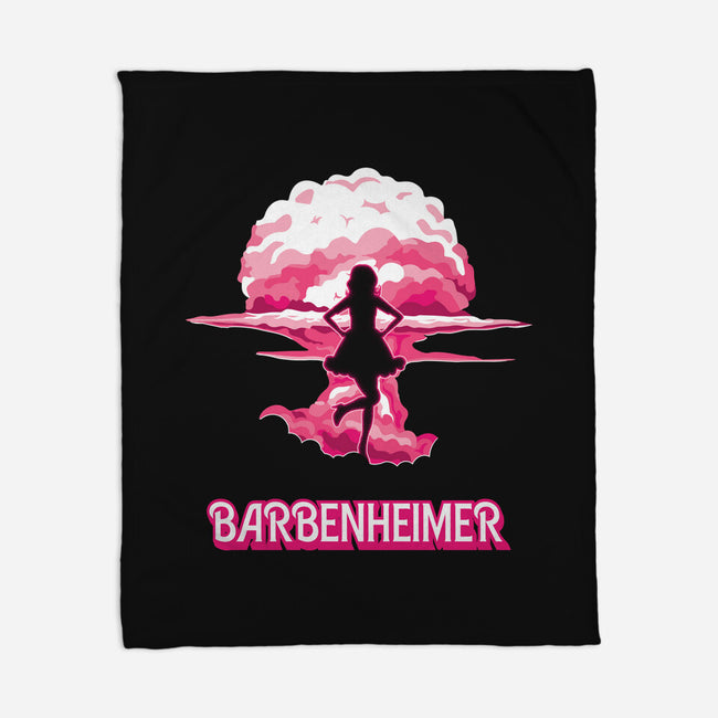 Barbenheimer Fusion-None-Fleece-Blanket-Tronyx79
