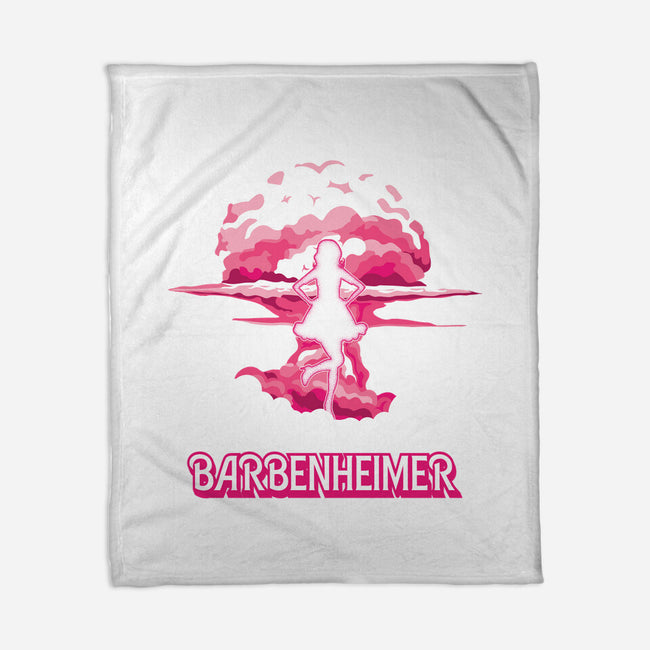Barbenheimer Fusion-None-Fleece-Blanket-Tronyx79