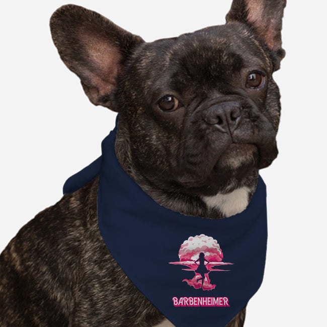 Barbenheimer Fusion-Dog-Bandana-Pet Collar-Tronyx79